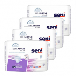 Seni Active Plus M - Confezione da 4 bustine - Pantaloni Seni - 1
