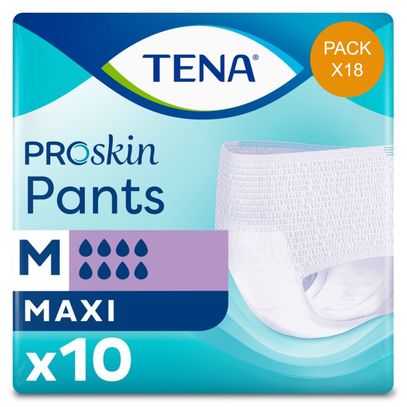 Tena Pants ProSkin Maxi M - Mutande assorbenti - Pacchetto economico Tena Pants - 1