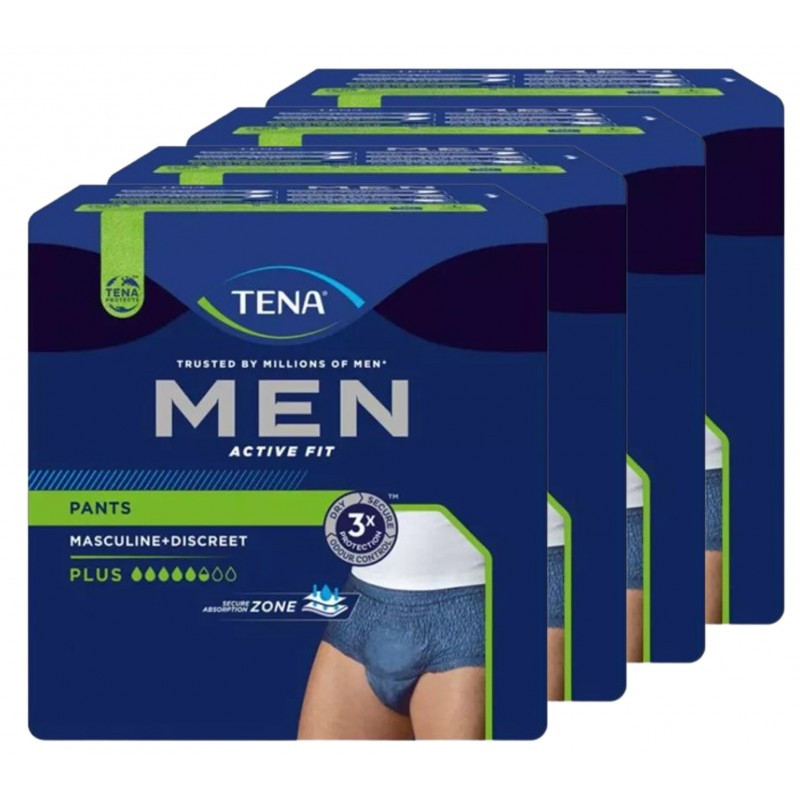 TENA Men Active Fit - M - Assorbenti uomo - Confezione da 4 confezioni Tena Men - 7 TENA Men Active Fit - M - Assorbenti uomo - Confezione da 4 confezioni Tena Men - 7