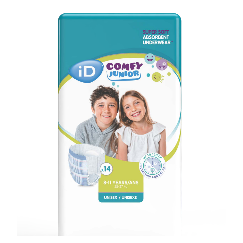 copy of Ontex ID Comfy Junior 8-15 anni - Mutande assorbenti per bambini Ontex ID Comfy Junior - 1