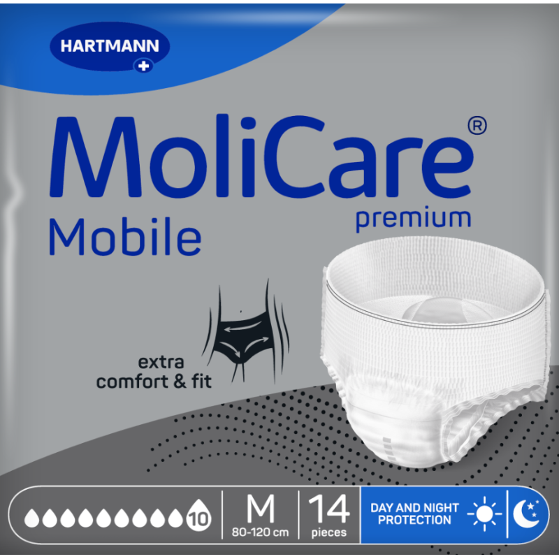 copy of Slip / pantaloni assorbenti mobili MoliCare - M - 10 gocce Hartmann MoliCare Premium Mobile - 3